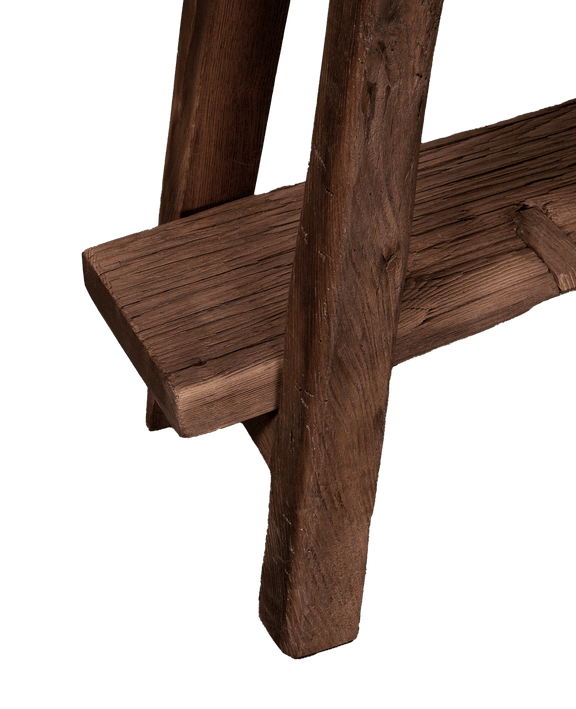 Chestnut Wood Console