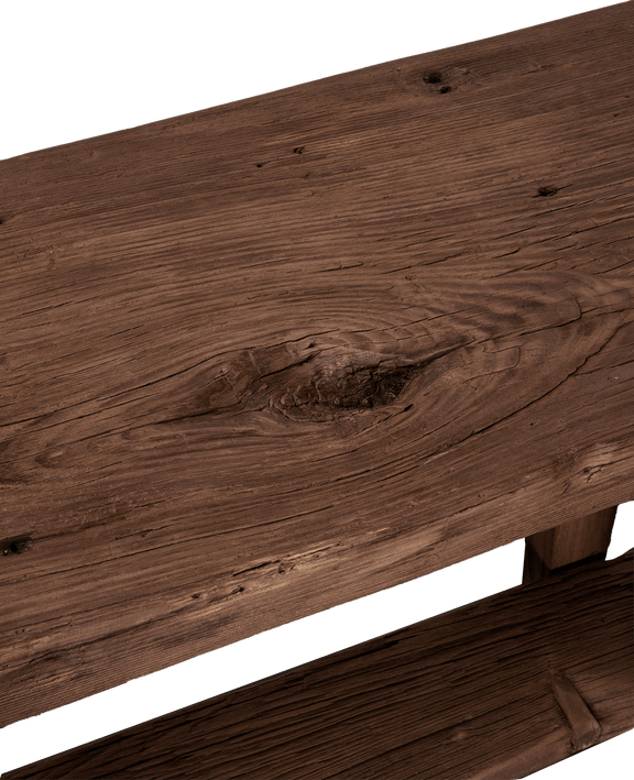 Chestnut Wood Console