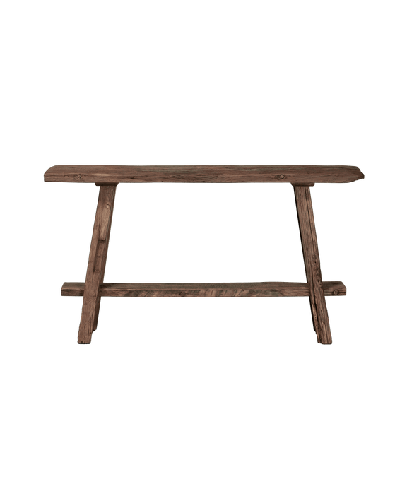 Chestnut Wood Console