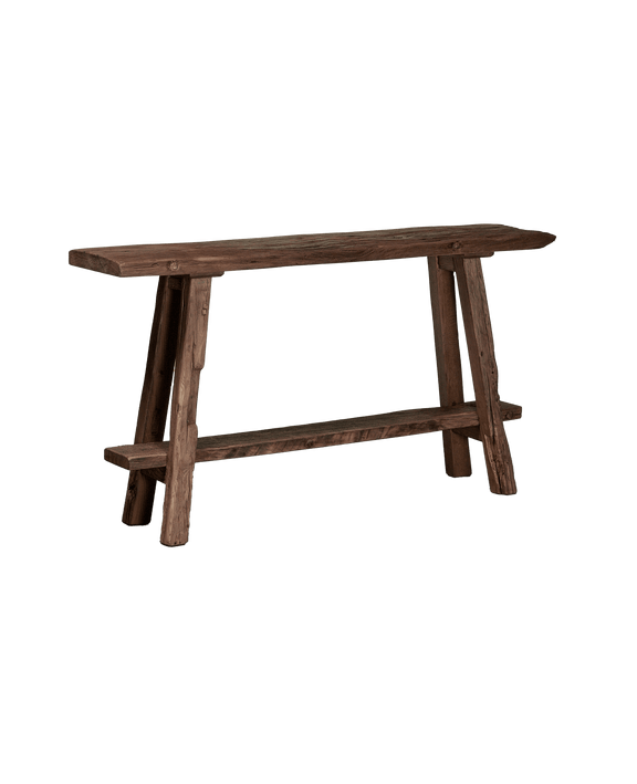 Chestnut Wood Console