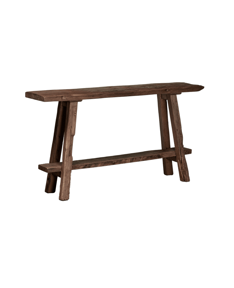 Chestnut Wood Console