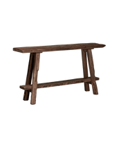 Chestnut Wood Console