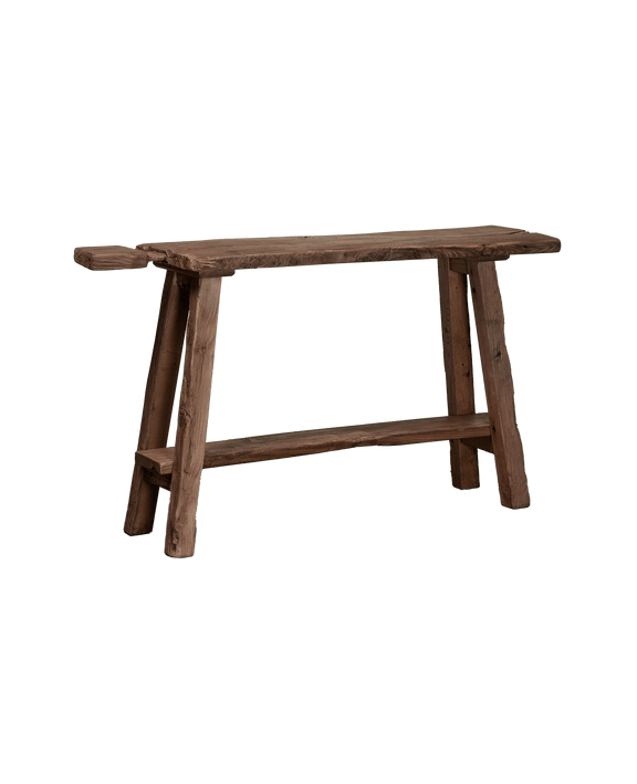 Chestnut Wood Console
