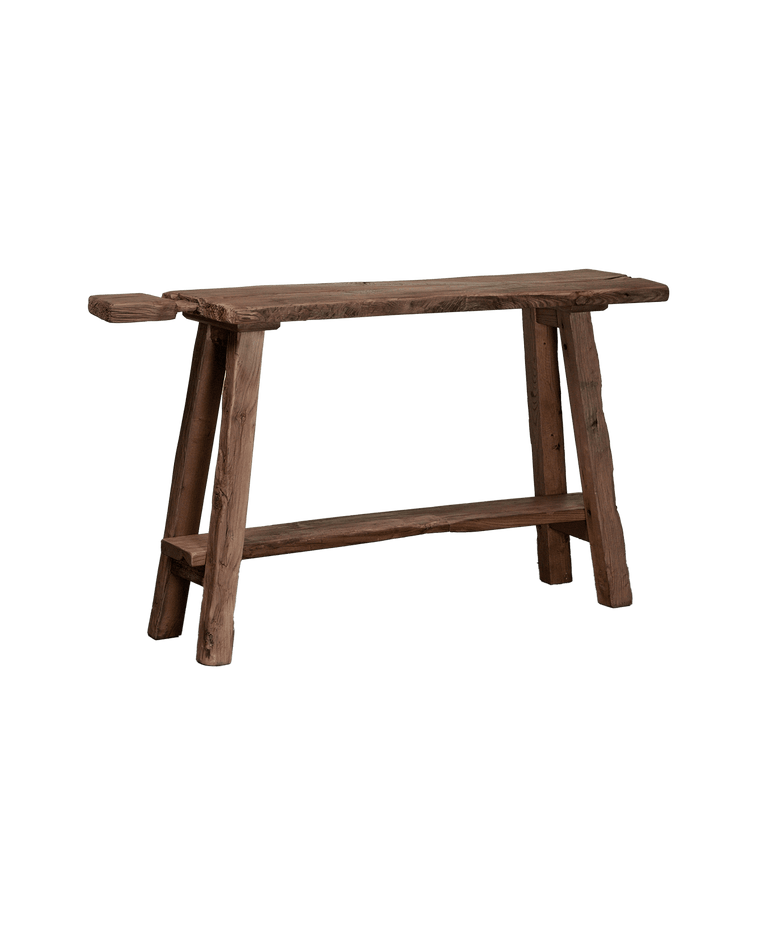 Chestnut Wood Console
