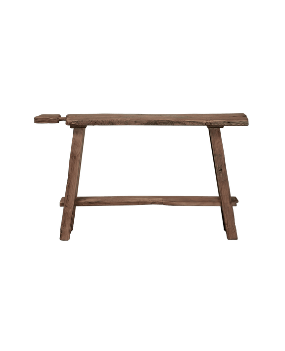 Chestnut Wood Console