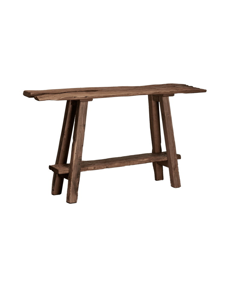 Chestnut Wood Console
