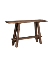 Chestnut Wood Console