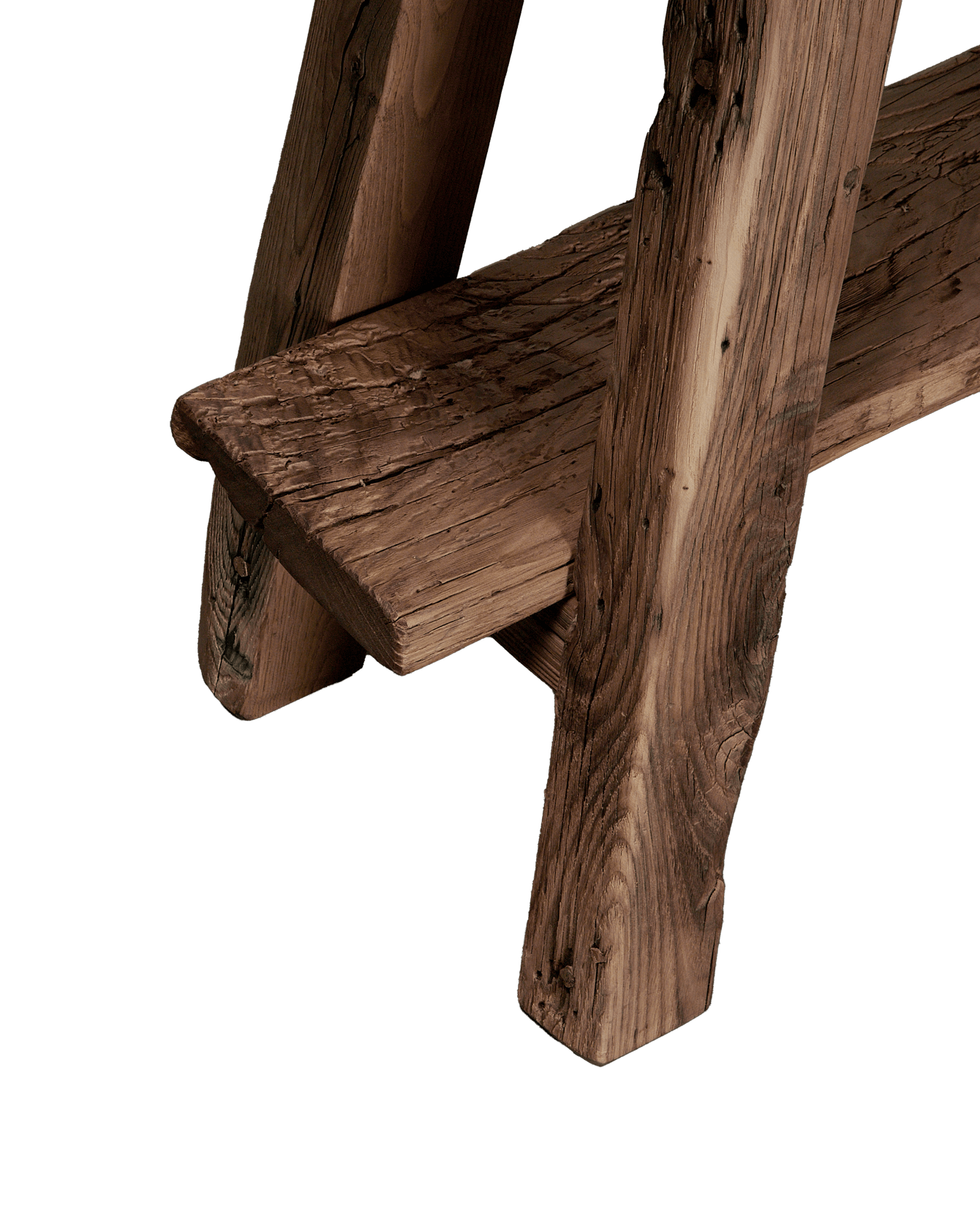 Reclaimed Chestnut Wood Console from Turkey made of Wood