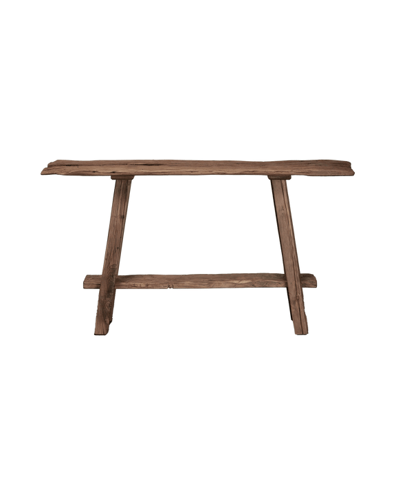 Chestnut Wood Console