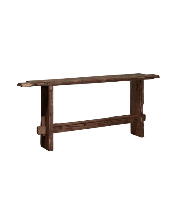 Chestnut Wood Console