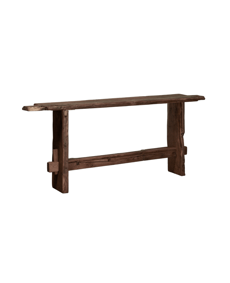 Chestnut Wood Console
