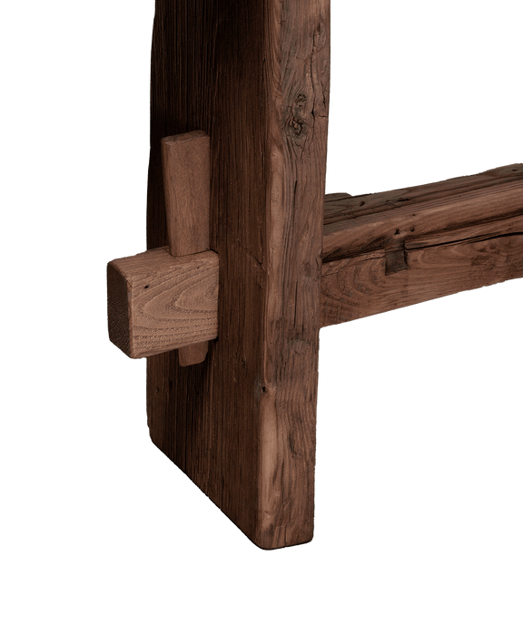 Chestnut Wood Console