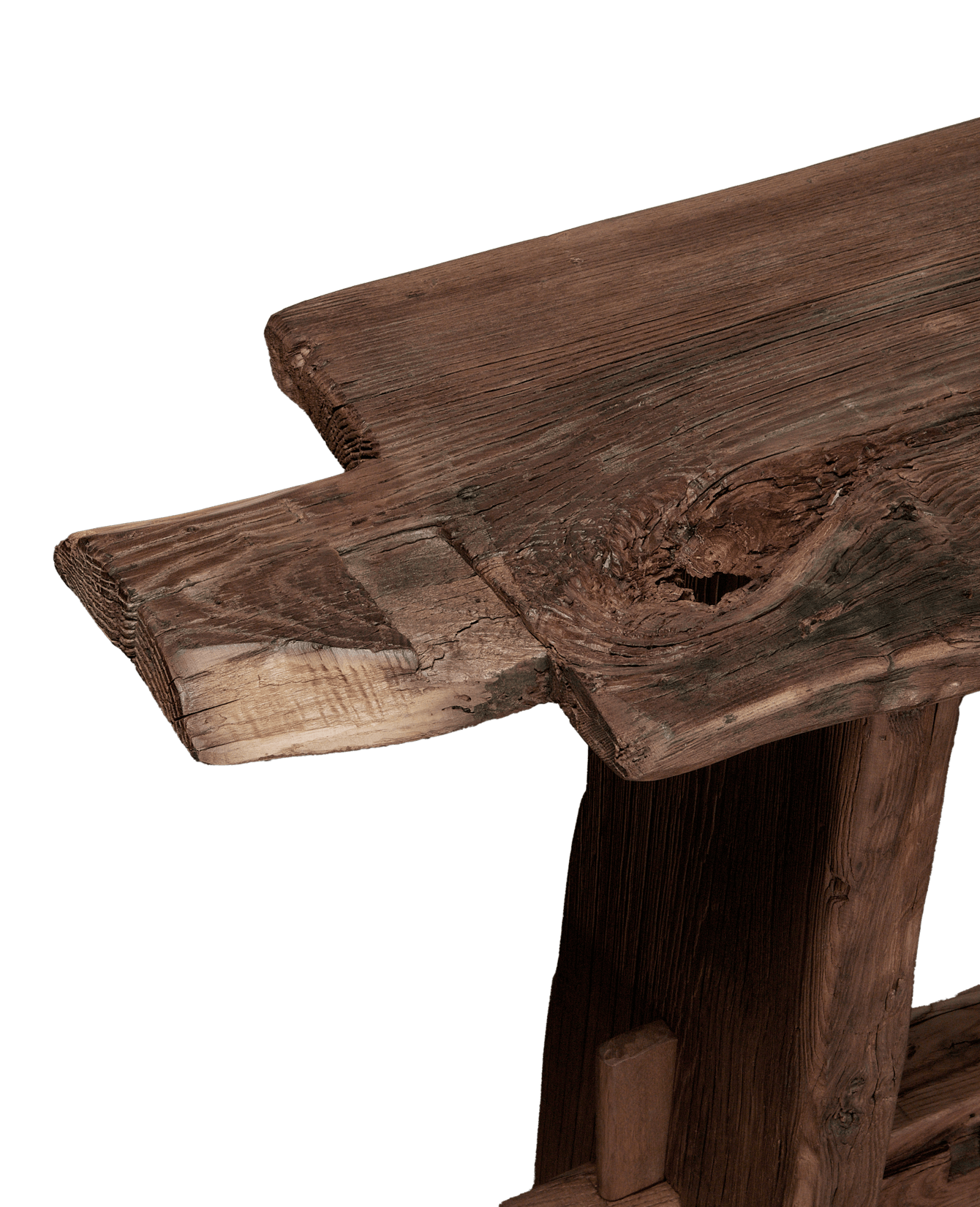 Designed Chestnut Wood Console from Turkey made of Wood