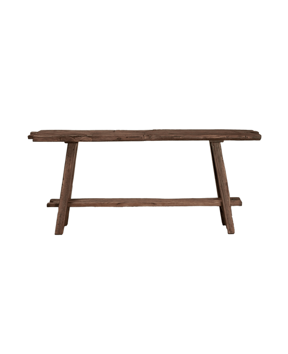 Chestnut Wood Console
