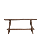 Chestnut Wood Console