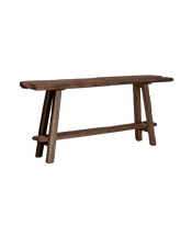 Chestnut Wood Console