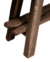 Chestnut Wood Console