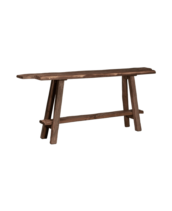 Chestnut Wood Console