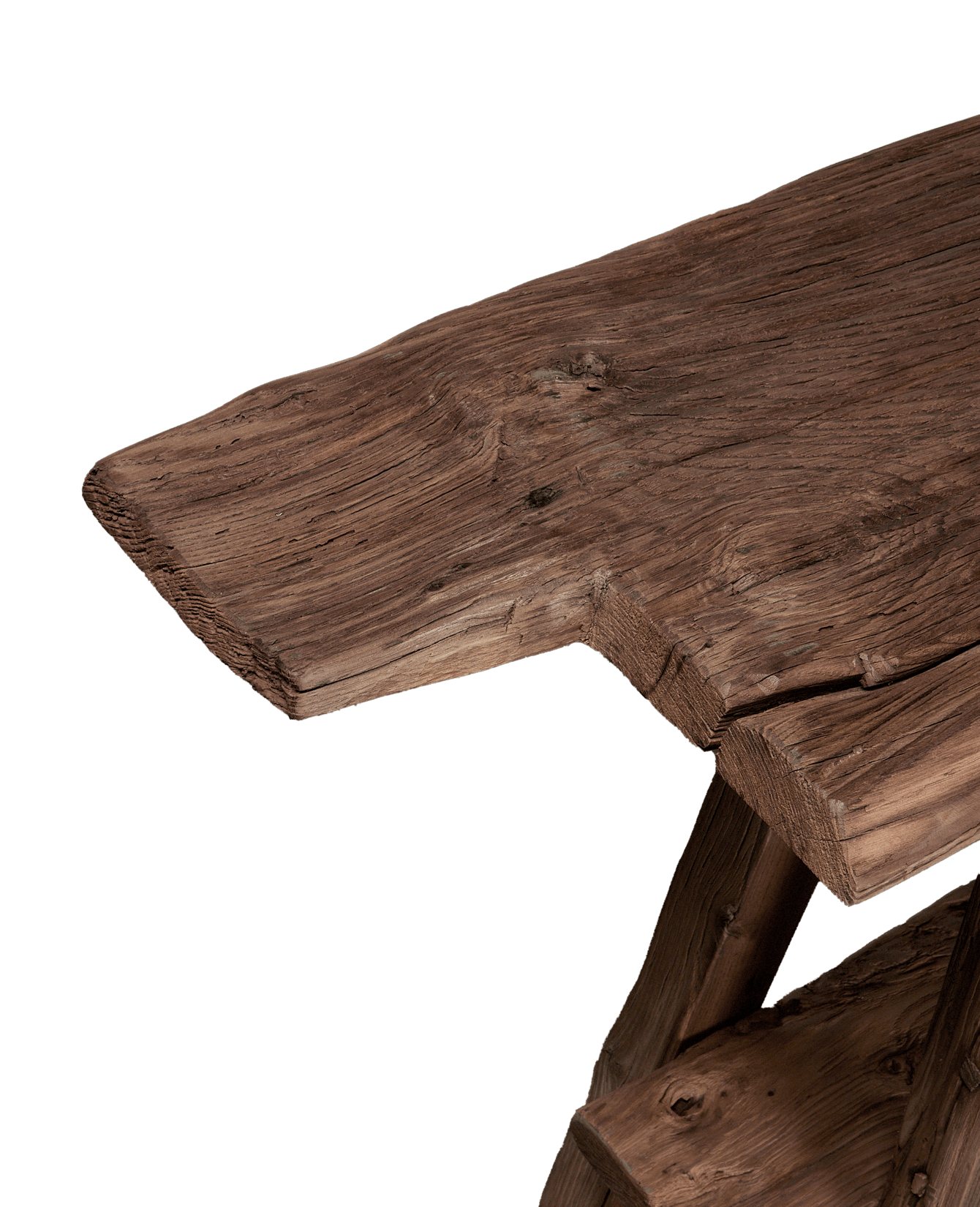 Reclaimed Chestnut Wood Console from Turkey made of Wood