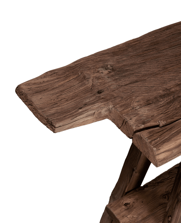 Chestnut Wood Console