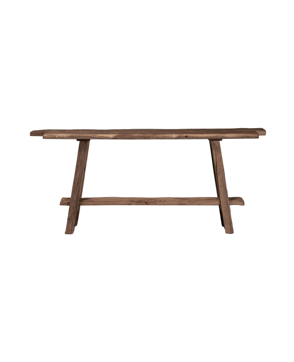 Chestnut Wood Console