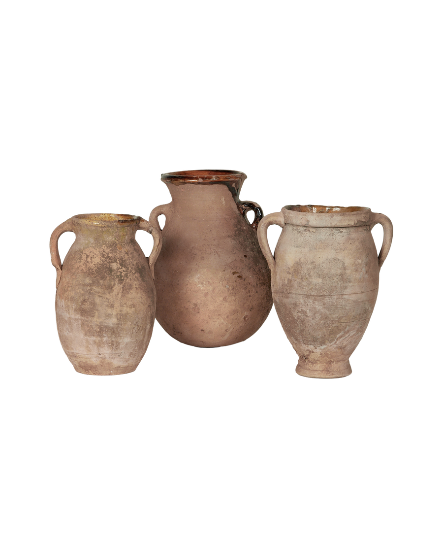 Antique Butter Pot - Glazed from Morocco made of Ceramic
