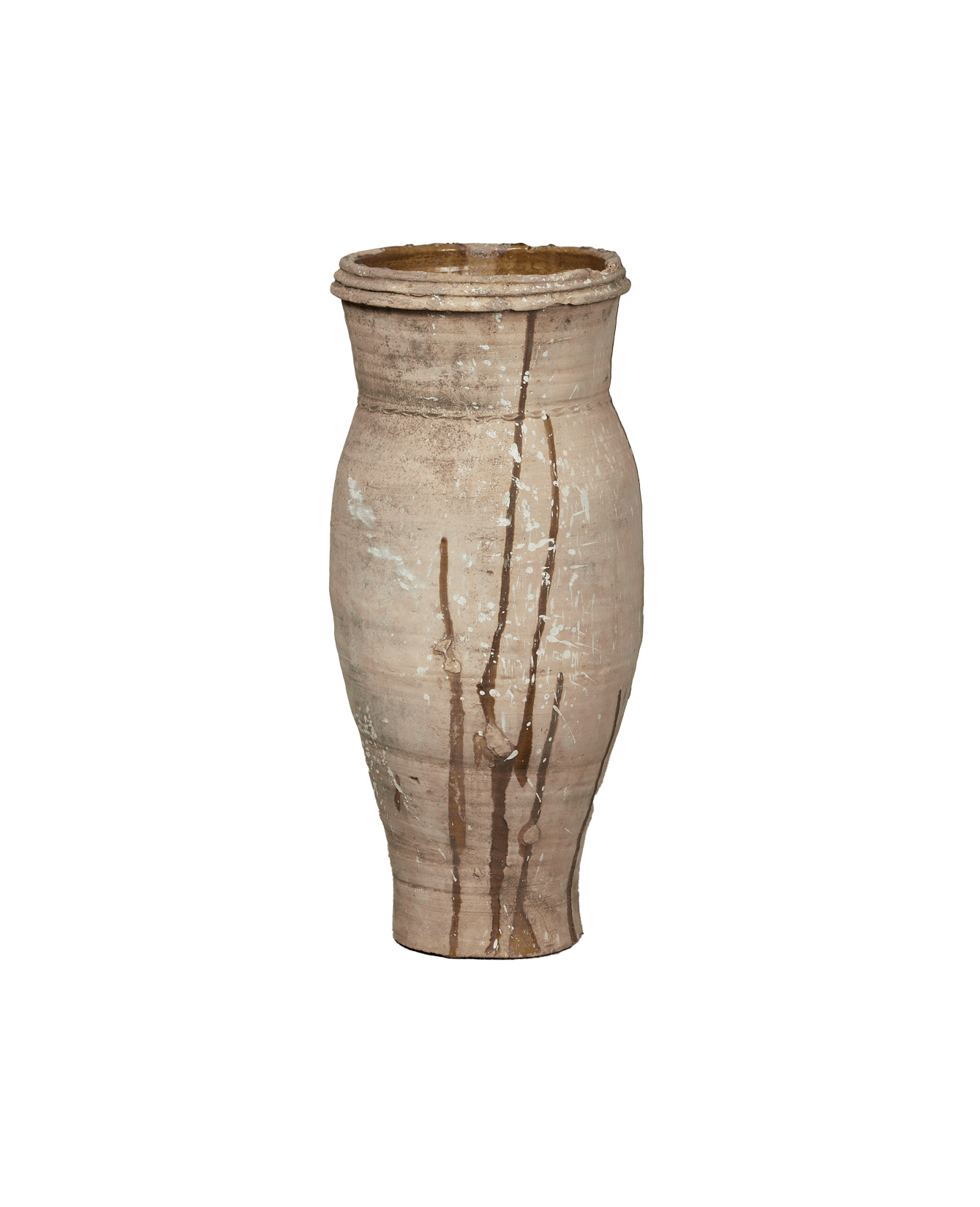 Antique Coastal Jar from Morocco made of Ceramic