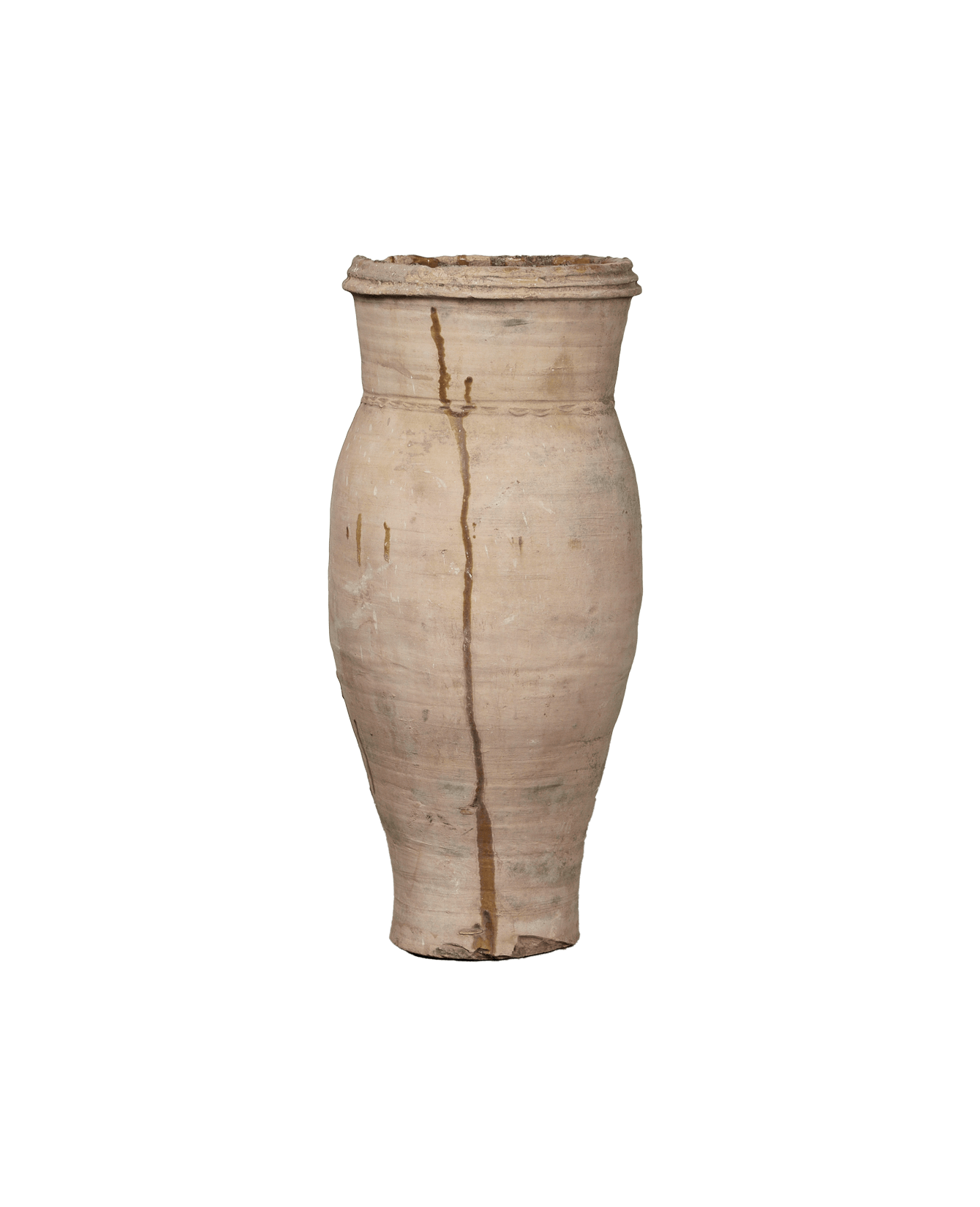 Antique Coastal Jar from Morocco made of Ceramic