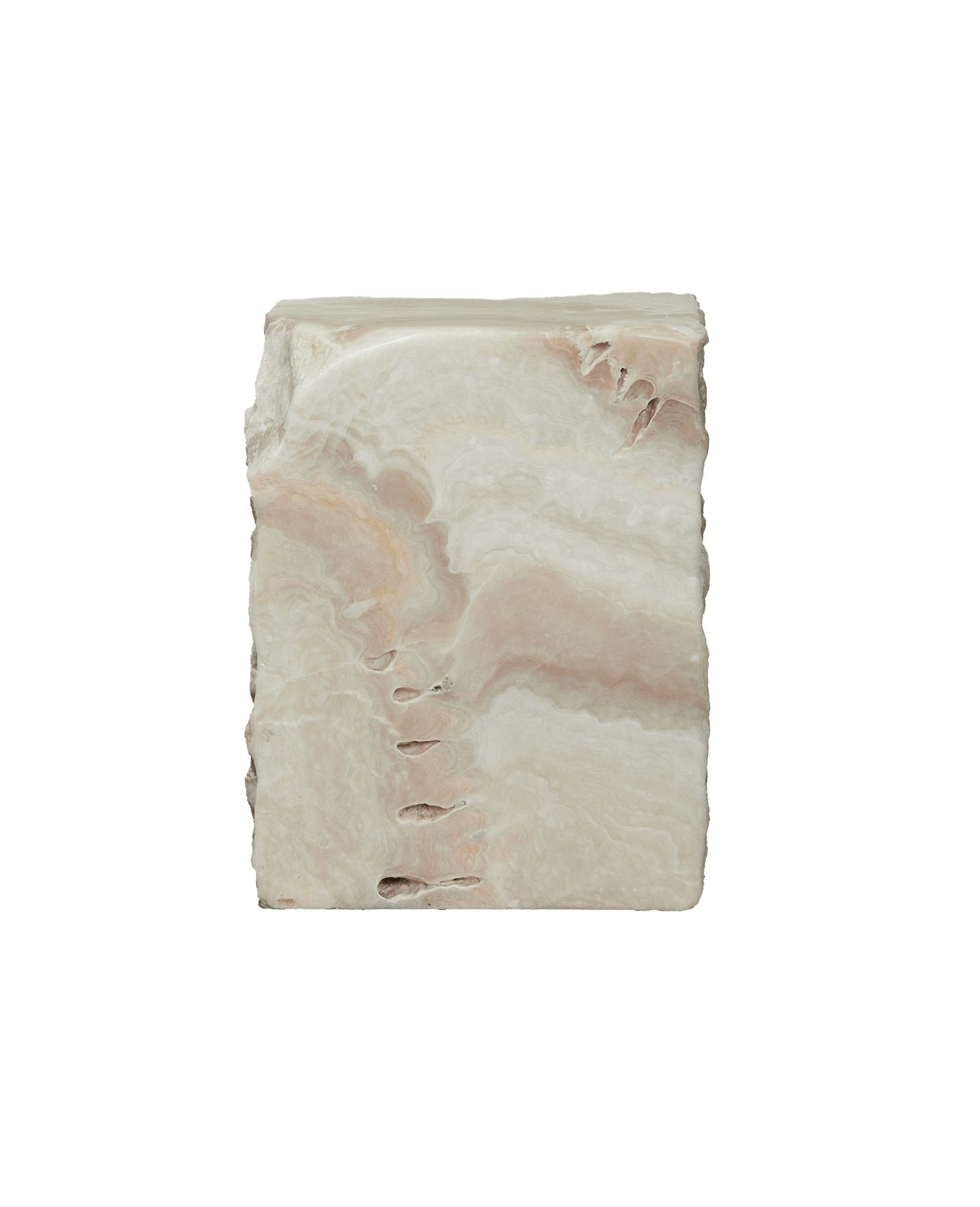 Designed Onyx Side Table from Indonesia made of Onyx