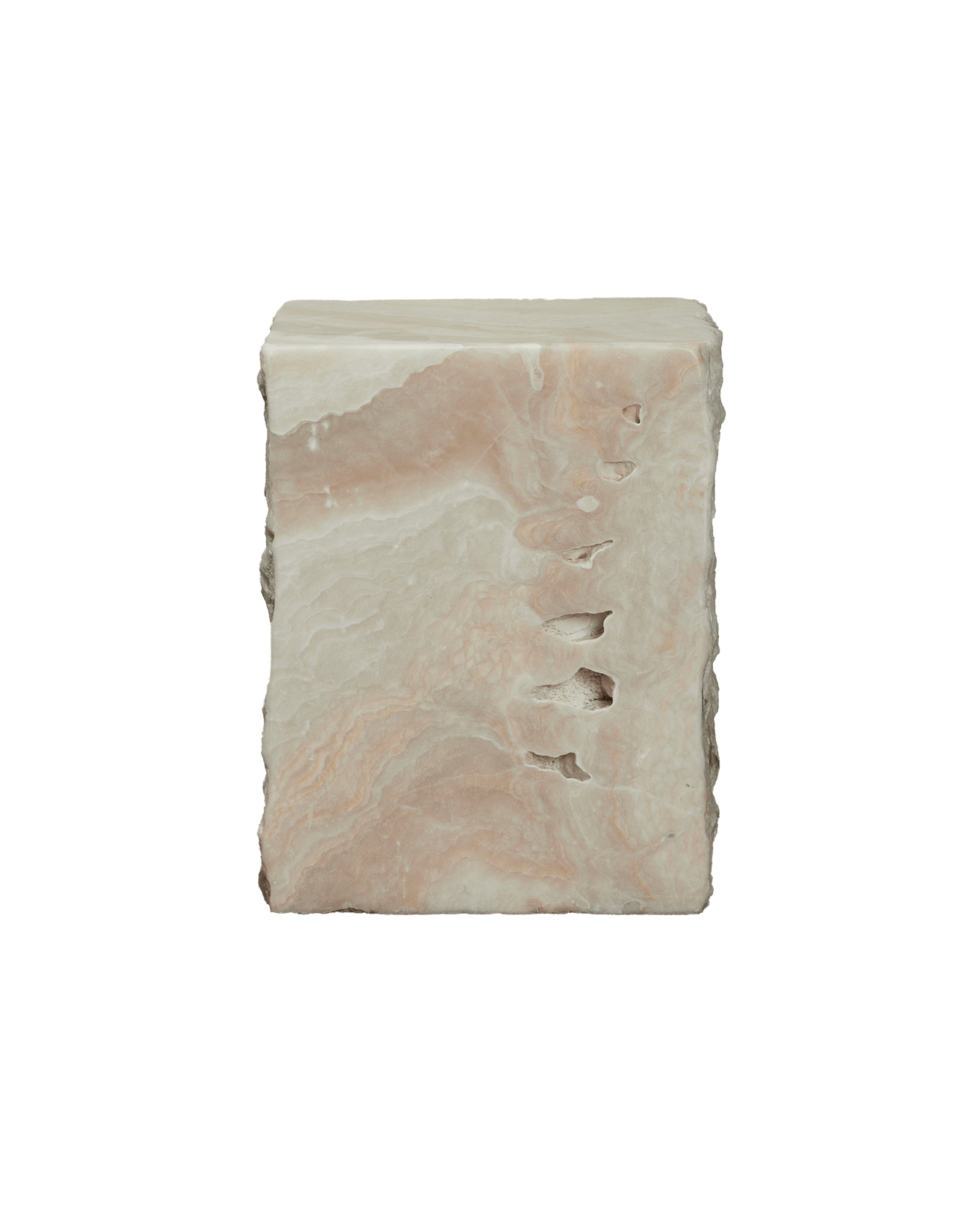 Designed Onyx Side Table from Indonesia made of Onyx