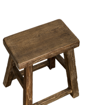 Elm Wood Stool - Natural