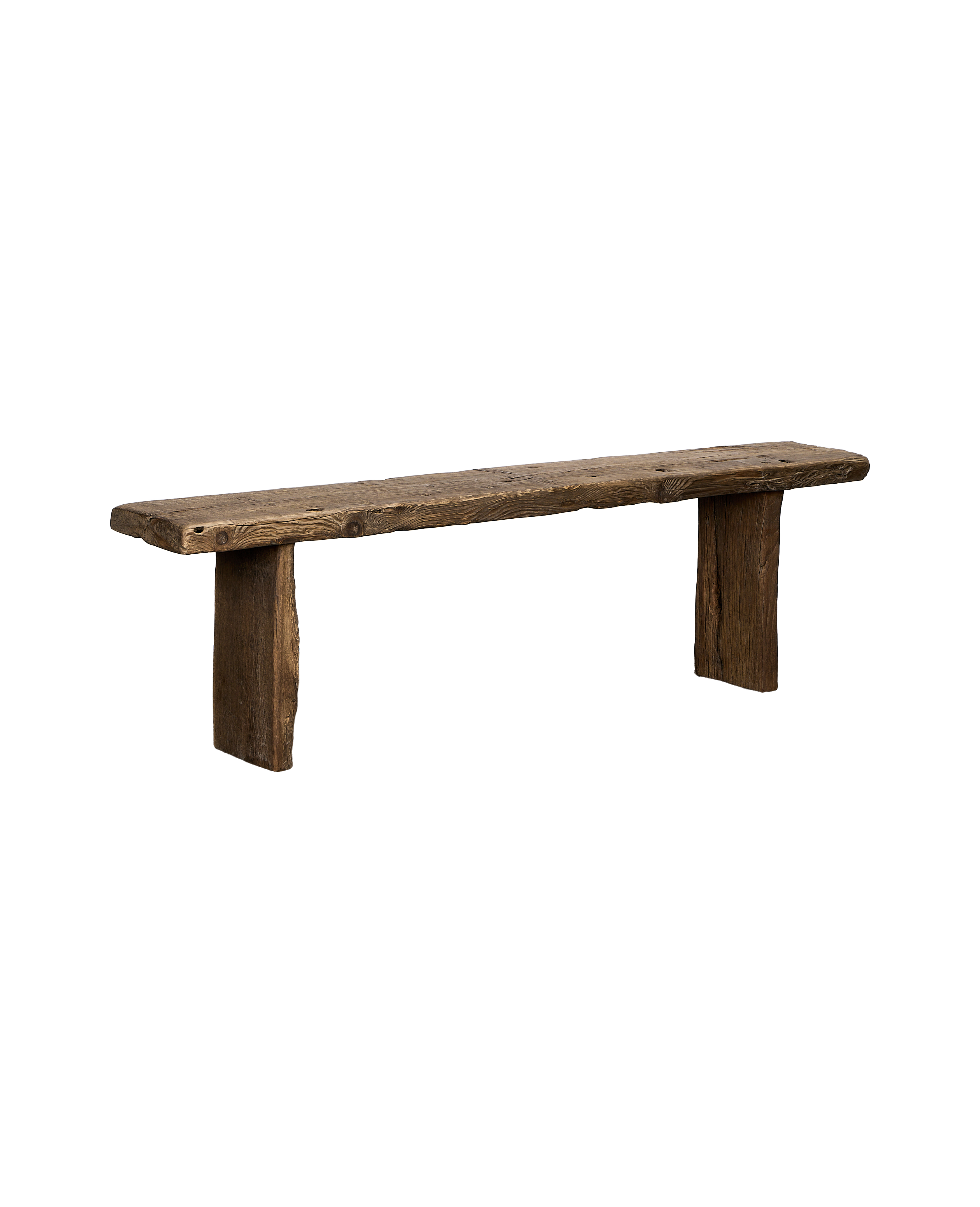 Chunky Elm Bench - Natural