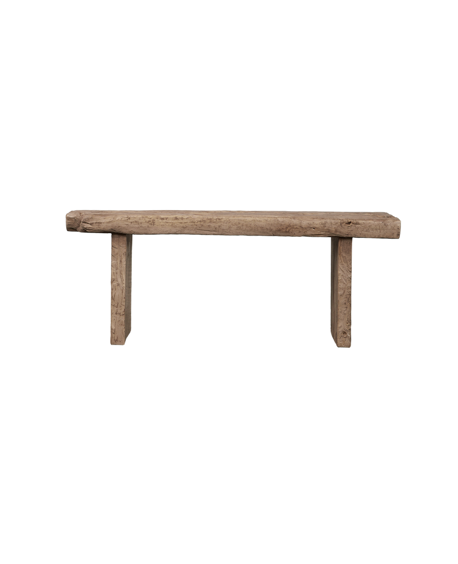 Reclaimed Chunky Elm Bench - Natural from China made of Wood