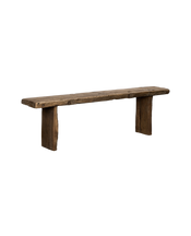 Chunky Elm Bench - Natural