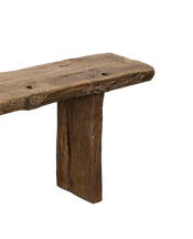 Chunky Elm Bench - Natural