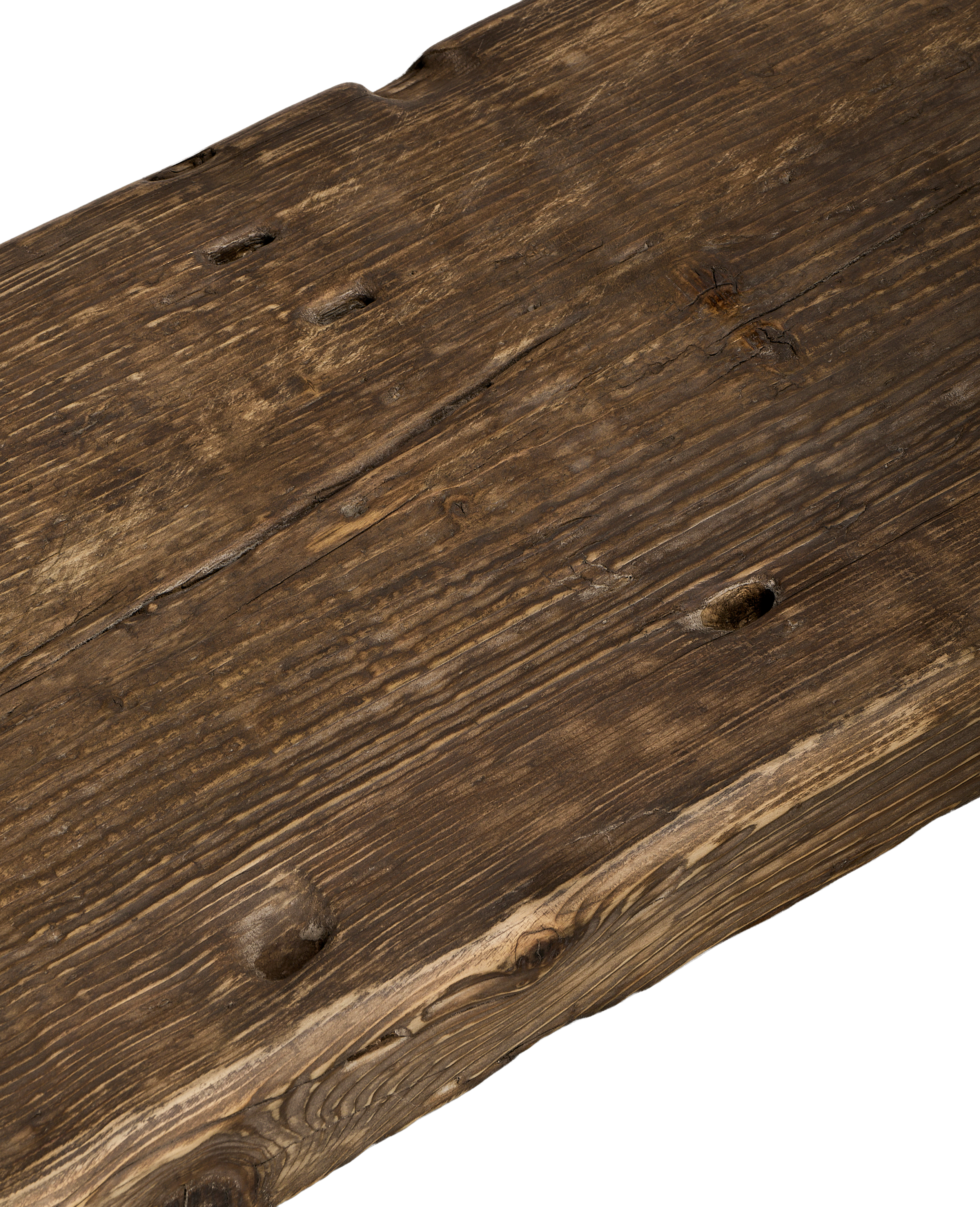 Chunky Elm Bench - Natural