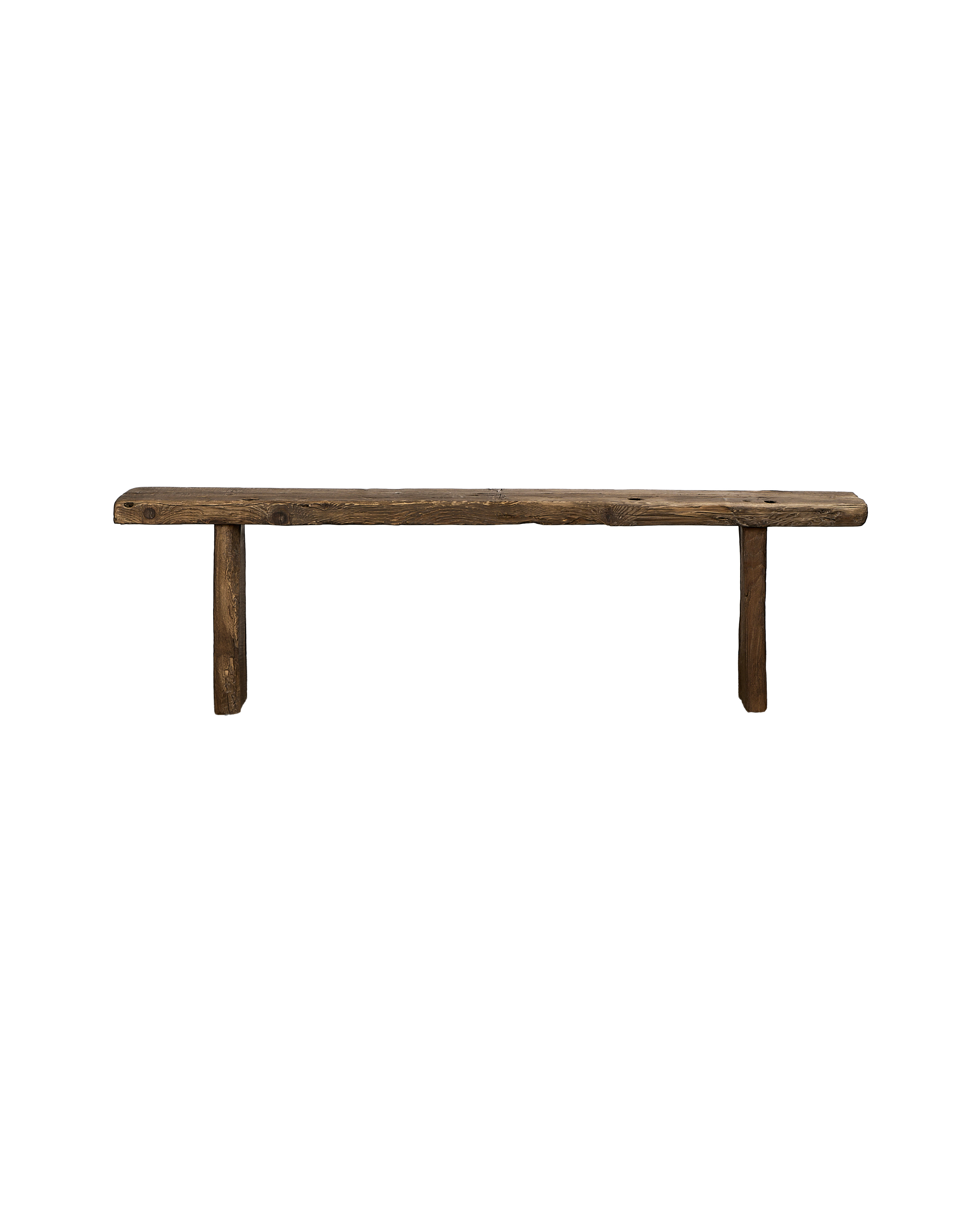 Chunky Elm Bench - Natural