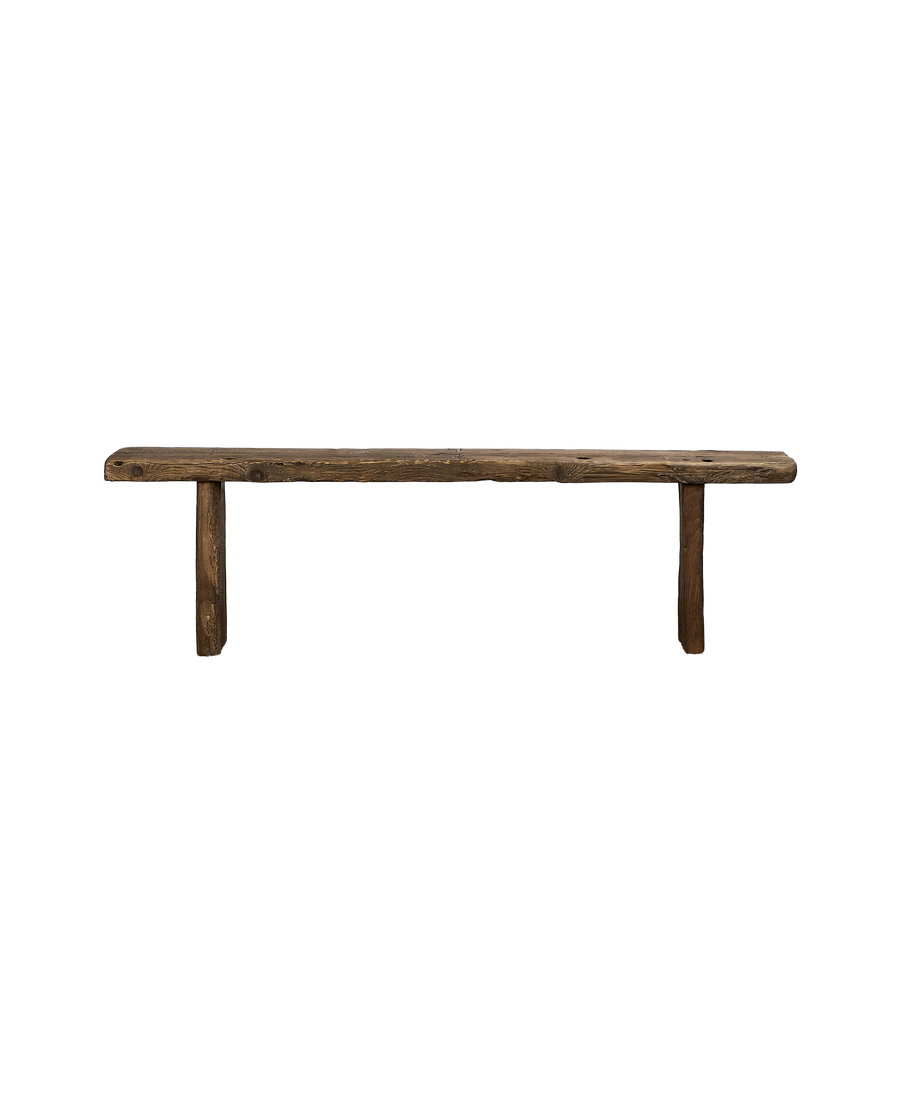 Chunky Elm Bench - Natural
