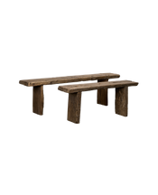 Chunky Elm Bench - Natural