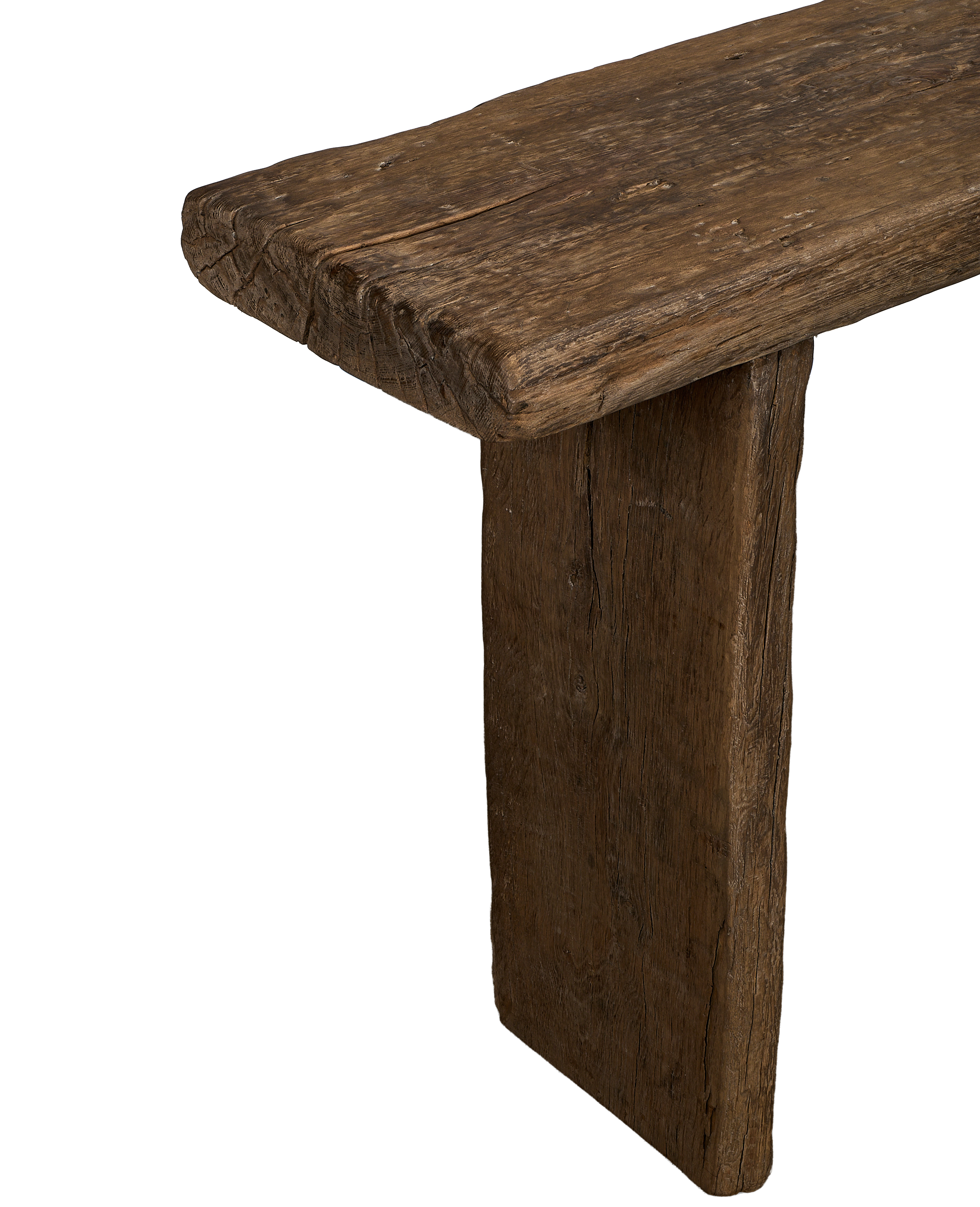 Chunky Elm Console - Natural