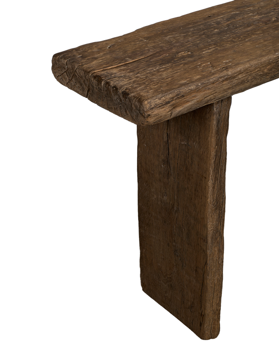 Chunky Elm Console - Natural