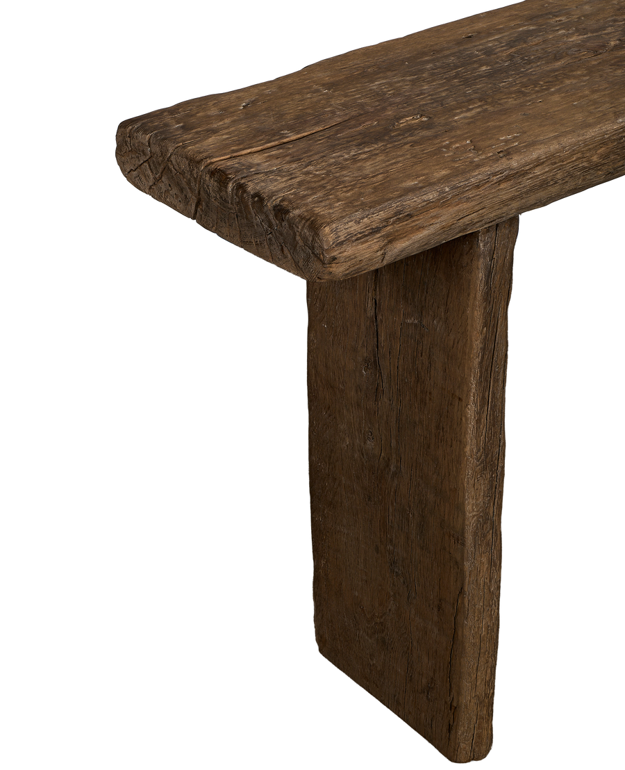 Chunky Elm Console - Natural