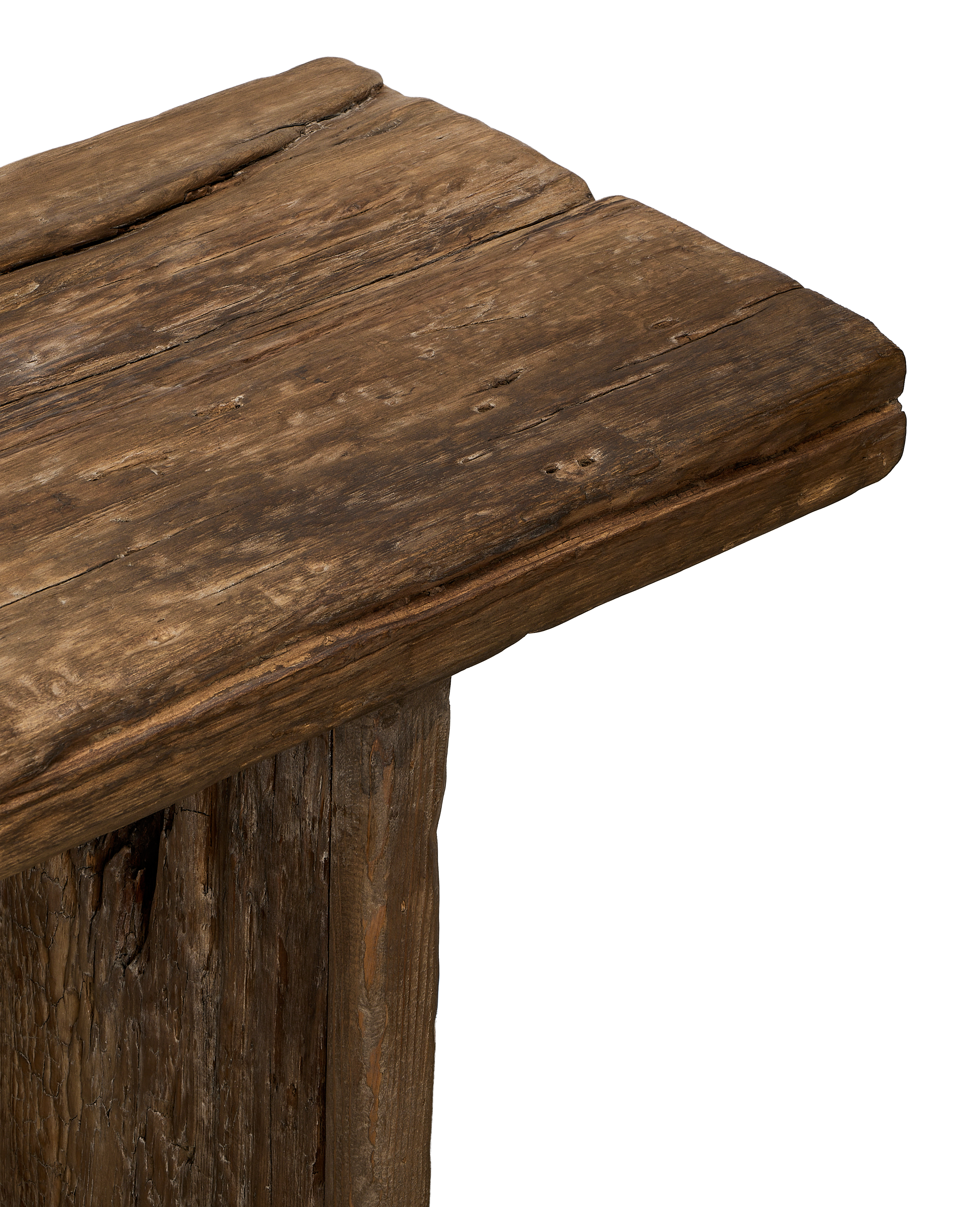 Chunky Elm Console - Natural