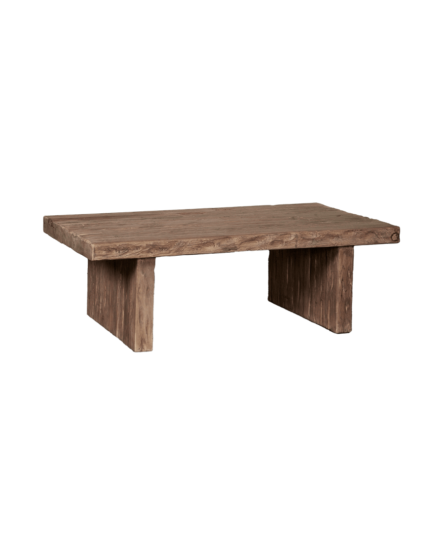 Reclaimed Elm Coffee Table - Natural from China made of Wood