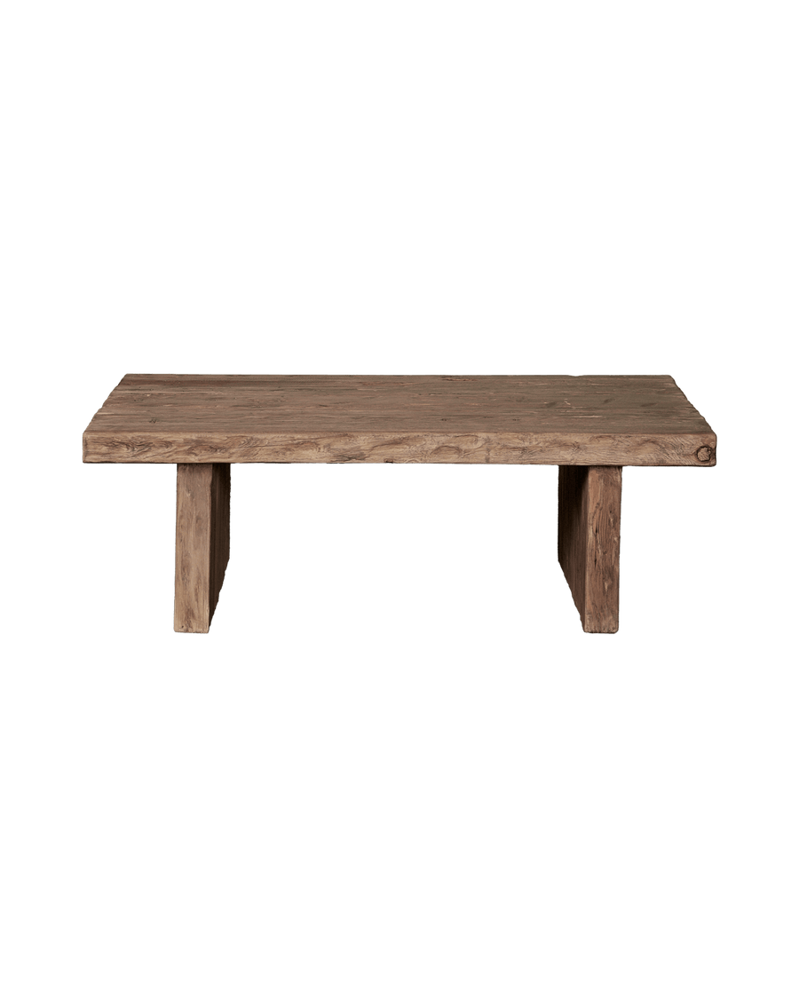 Reclaimed Elm Coffee Table - Natural from China made of Wood