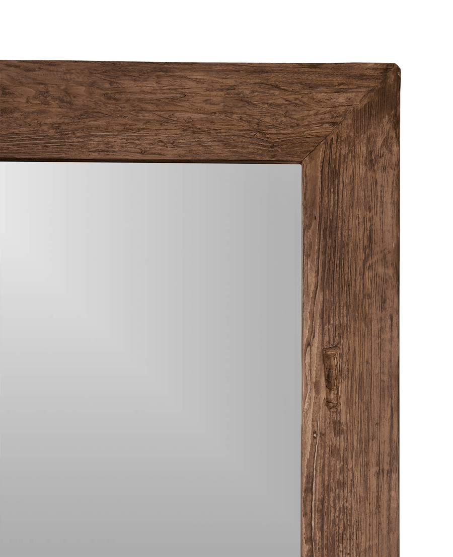 Reclaimed Elm Mirror - Natural from China made of Wood