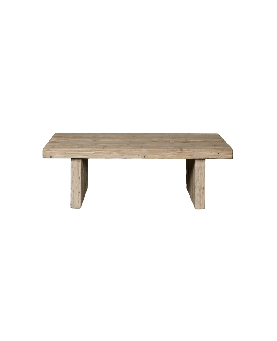 Elm Coffee Table - Bleached