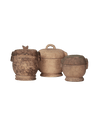 Wood Carry Pot