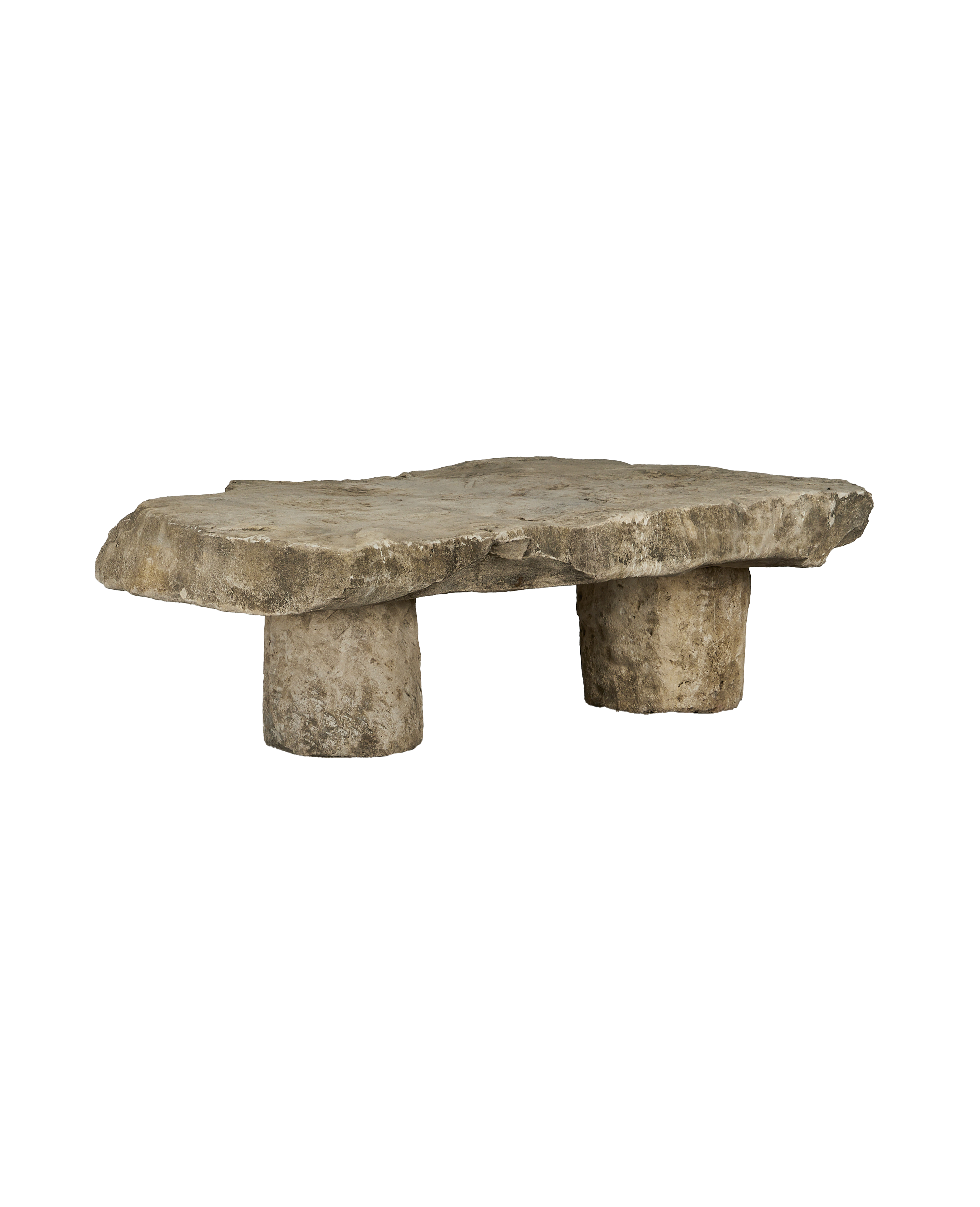 Limestone Table - 3 Piece
