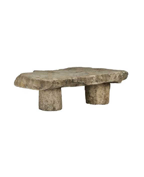 Limestone Table - 3 Piece